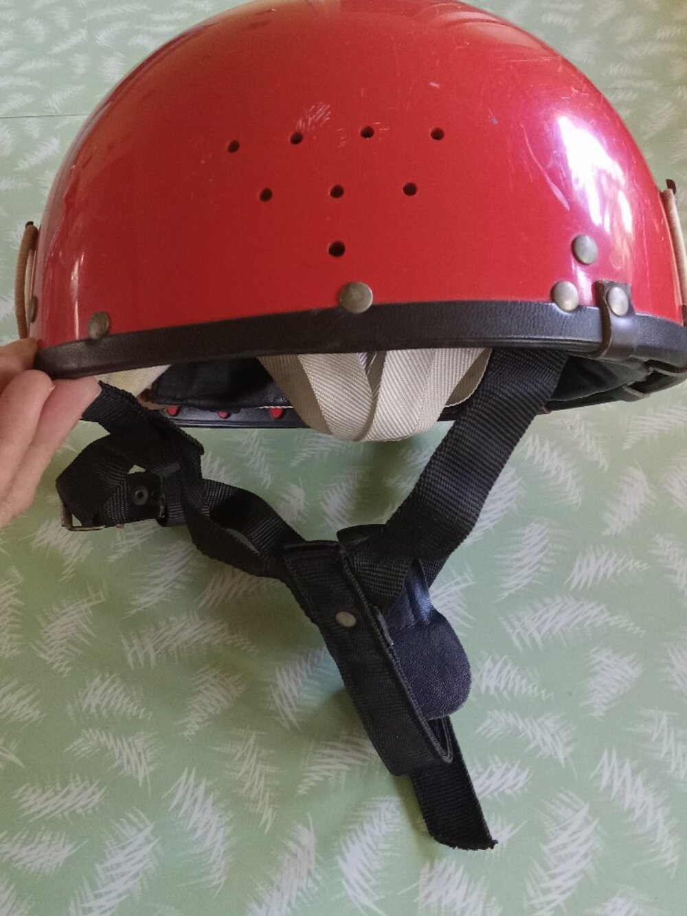 Vintage 1960 1970 helmet scooter motorcycle bicycle skidoo ski